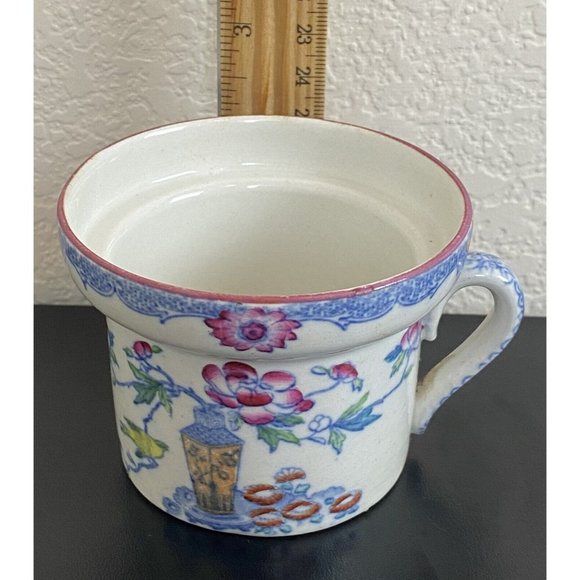 Mason's Mandarin Cup Blue Multicolored by Ashworth Bros 1961 Rare Pattern  - Picture 8 of 8